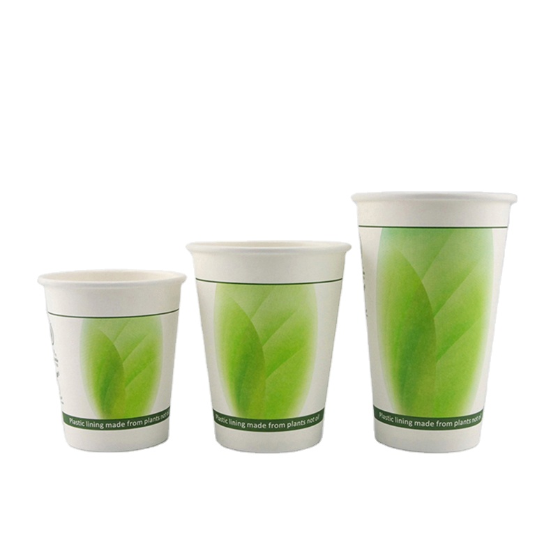 vasos de papel ecológicos